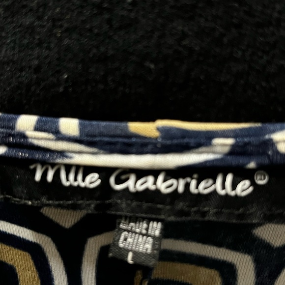 ❌SOLD❌ Mue Gabrielle Geometric Print Dress - Large - Picture 4 of 4